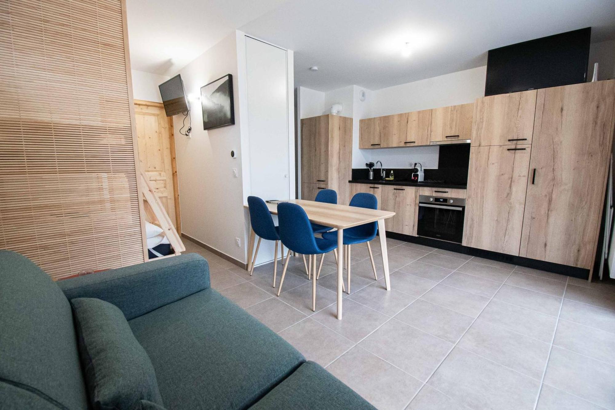 Dans Residence Neuve Le Snow Roc Sur Les Pistes, Grand Studio Cosy 5 Pers Avec Terrasse Panoramique, Sauna, Wifi Saint-Jean-dʼAulps Екстериор снимка